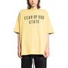 Fear of God Essentials Heavy Crewneck Tee Amber Men Tops Yellow 125BT242003F