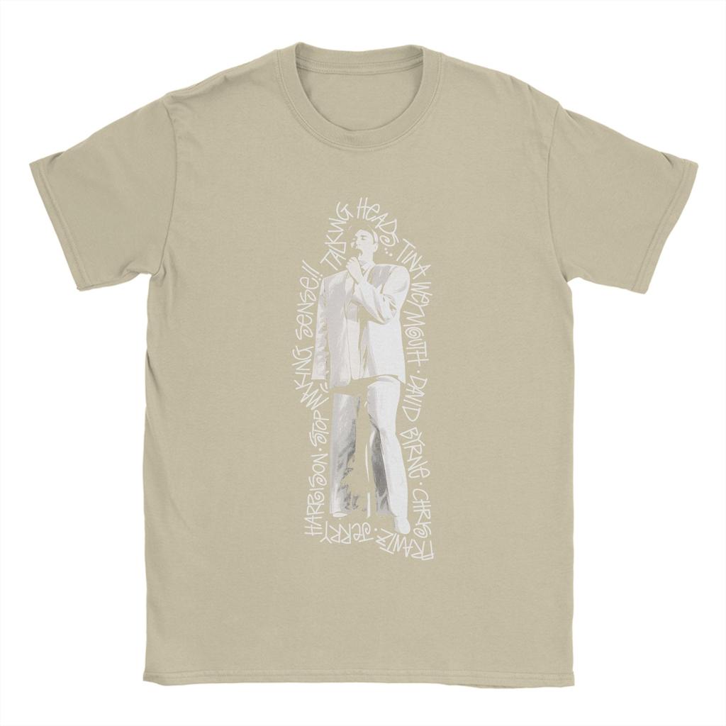 Talking Heads T Shirts for Unisex Cotton Fun TShirts O Neck Tee Shirt Short Sleeve Clothing Classic