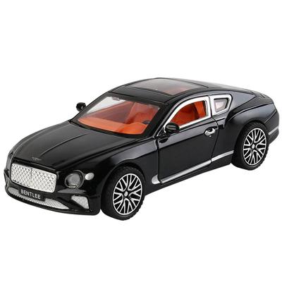 1/32 Bentley Continental GT Modello di Auto in Lega Diecast Metallo Modello di Auto Simulazione Suono e Luce Collezione Giocattolo per Bambini Regalo