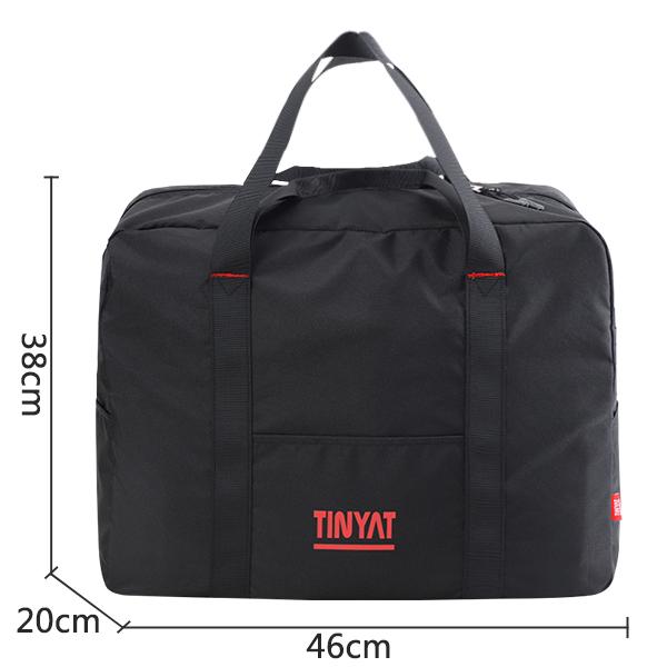 TINYAT Women Travel Bag Hard Fold Luggage Bag Clothing Business Bag Men Storage Bag Carry On Hanging Suitcase Light Garment Bag