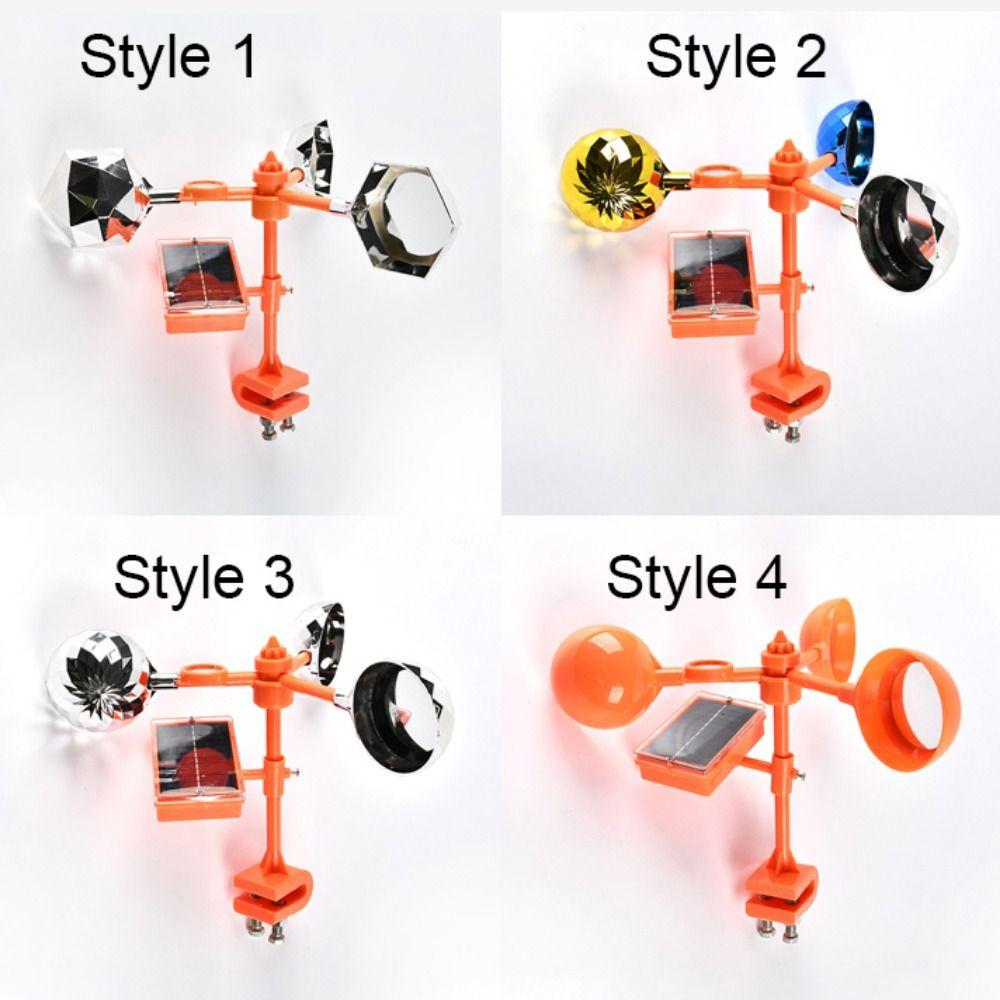 Waterproof Bird Repellent Device Reflective Flash Bird Deterrent Device  Garden Protection