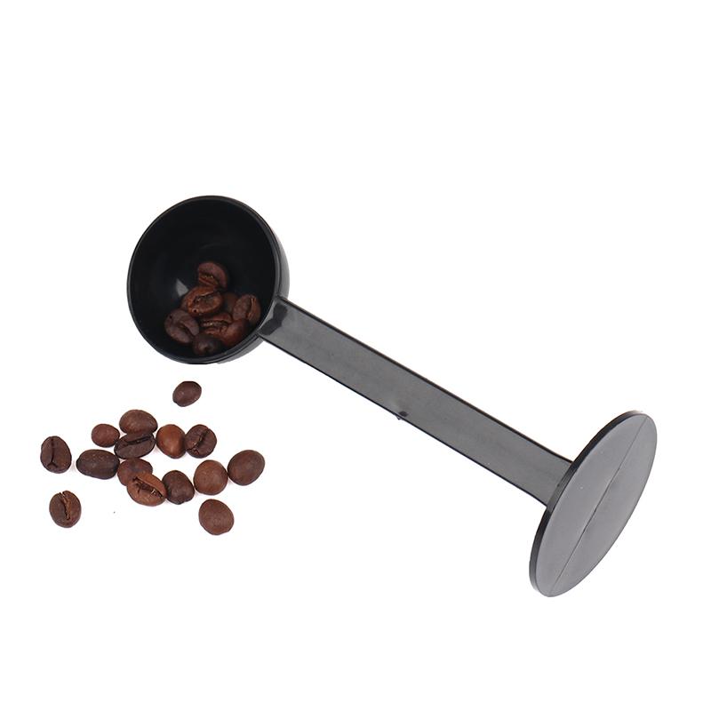 Tamping Scoop 2 In 1 For Coffee Powder Coffeeware Measuring Tamper Spoon Plastic