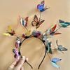 Glow Simulation Bridal Headpiece Flower Ring Fairy Headband Hair Accessories  Bride