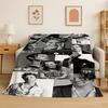 Moda Harry Styles Cantante Stella Coperta di Flanella Morbida Calda Coperta Plaid per Camera da Letto Soggiorno Letto Viaggio Campeggio Picnic Regalo