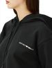 Emporio Armani Women's Hoodie 98. Black