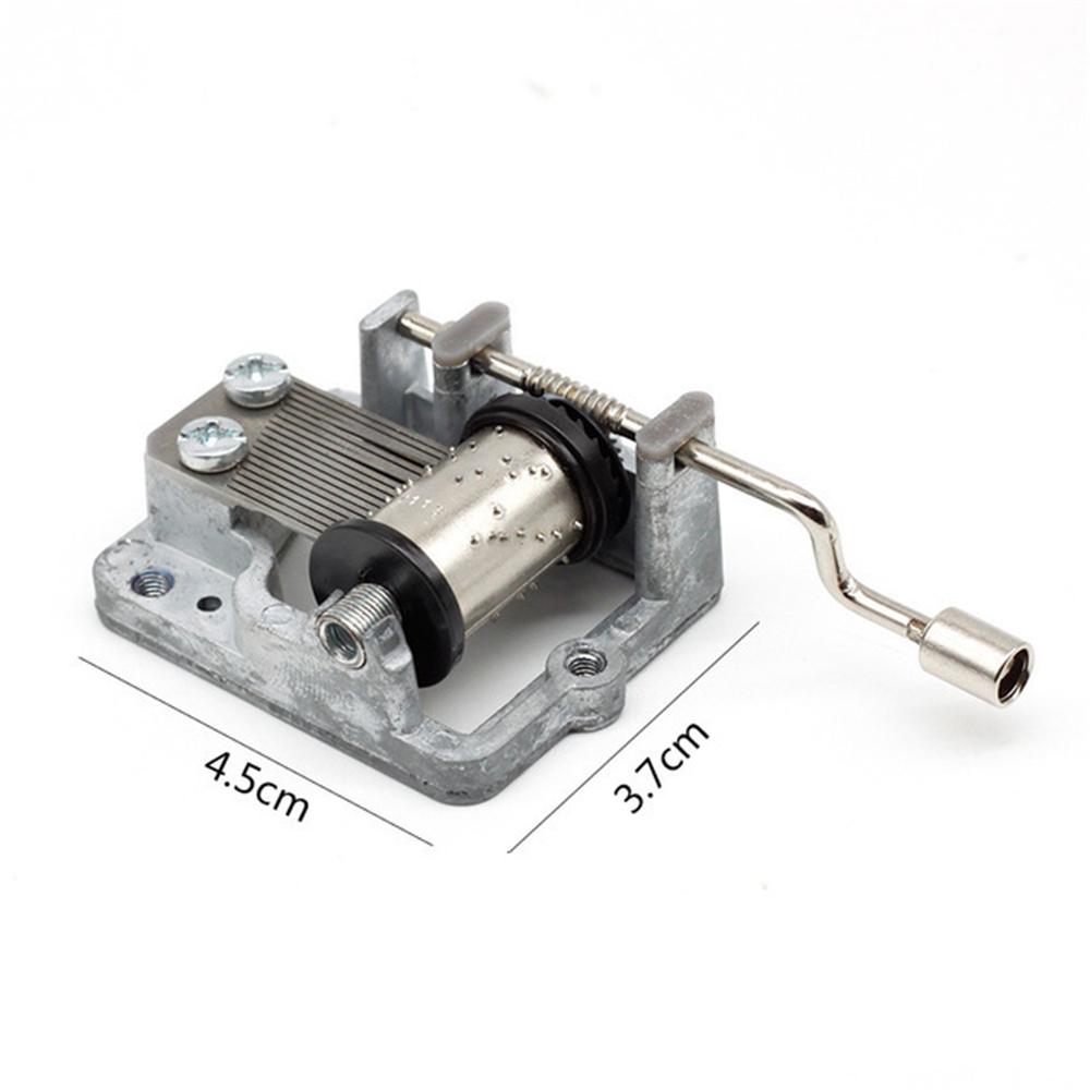 Black Wooden Music Box Hand Cranked Movement You Are My Sunshine Gifts for Children Birthday Present  Home Office Decoration