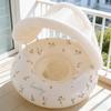 Kid Float with Canopy Baby Swimming Ring with Sunshade Inflatable Baby Pool Float Mat Kid Swimming Float  Water Play Supplies