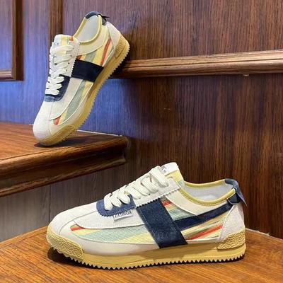 New Breathable Casual Forrest Gump Shoes Korean Edition Men's Board Shoes Lightweight Breathable Men's Casual Sports Shoes