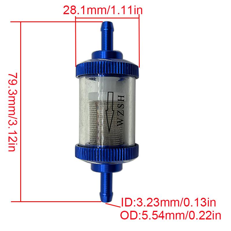 12 Type Universal Air Diesel Filter Parking Heater Parts Fuel Oil Filter Water Separator Replacement Fit Truck Bus Caravan Boat