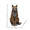 New Home Decor Cat Sculpture Resin Craft Ornament Living Room Decoration Halloween Christmas Handicrafts Ornaments
