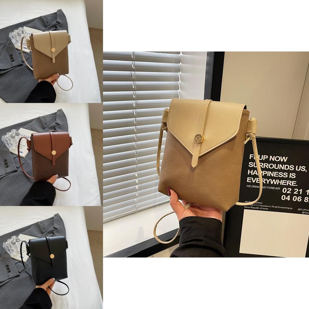 Trendy Korean Style Women's Shoulder Bag Unique Casual Small Square Handbag With Soft Pu Material For Daily Fashion