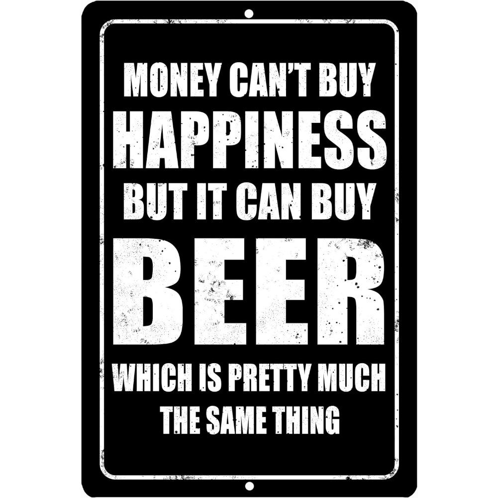 I Told Myself I Should Stop Drinking Joke Funny Tin Metal Tin Sign 12x8 Inch Wall Art Home Decor Man Cave Bar Cafe Restaurant