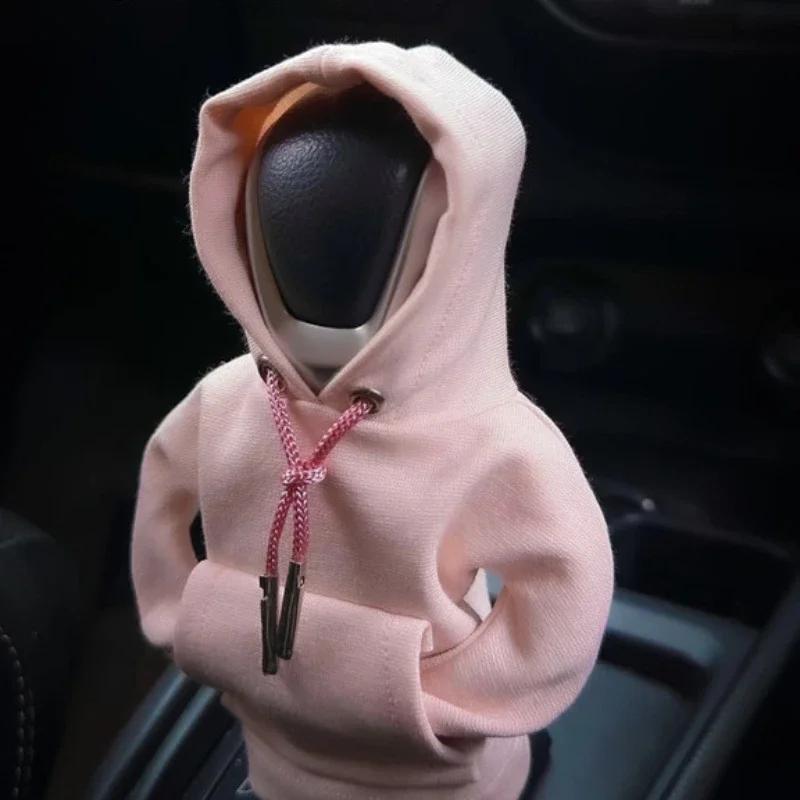 Bluza z kapturem Akcesoria samochodowe Pokrowiec na dźwignię zmiany biegów Moda Uchwyt dźwigni zmiany biegów Pokrowiec dekoracyjny Dźwignia zmiany biegów ręcznych