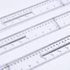 3 Piece Acrylic T Square Rulers Set Detachable T Type For Precise Drafting And Engineering Measurements