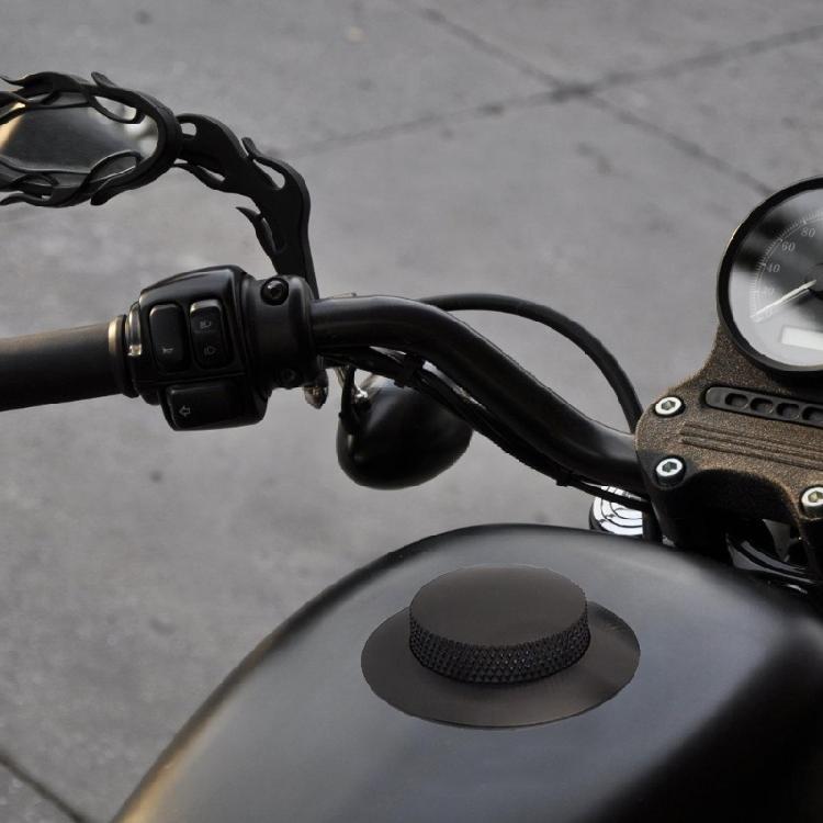 Push Type Motorcycle Gas Caps Quick Release Caps for Motorcycle Fuel Tanks Aluminum Lid for Secure Fit On XL883 & 1200