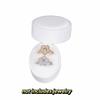 Oval Shape Three Ring Box Velvet Material Oval Jewelry Box Velvet Ring Box  Jewelry Storage