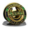 Moneta Portafortuna Casinò Carta da Poker - Medaglia Sfida Guardia Distintivo Metallo Vuoto Stampato Regalo Souvenir
