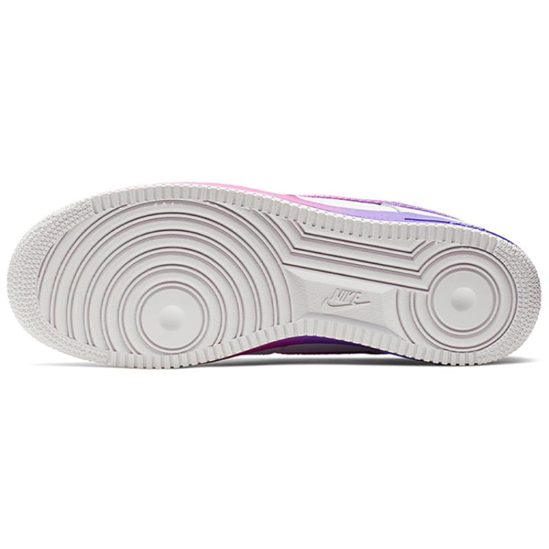 Nike Air Force 1 Low Gradient Vast Grey Hyper Grape Sneakers CJ0524-002