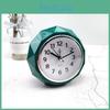 Diamond Faceted Bedside Alarm Clock With Dual Ringtones For Home Decor And Silent Mode