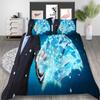 Luxury Furniture Bedding Set New Bedspread 3D Figure Print Family Bedroom Full Size Quilt Cover and Pillowcase Microfiber