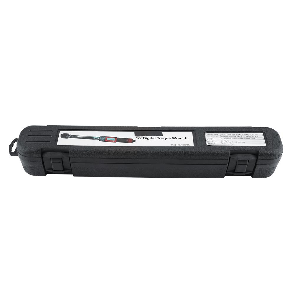 Digital Workshop Wrench 1/2"Sq Drive 40-200Nm measures 30-150 ft.lbs. in