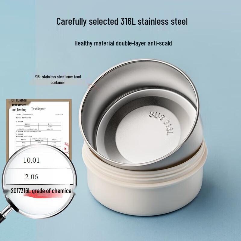 TAFUCO 316 Stainless Steel Insulated Lunch Box