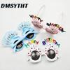 Men Women Birthday Party Glasses Wacky Birthday Party Decoration Supplies Photography Props FULL Frame Eyeglasses