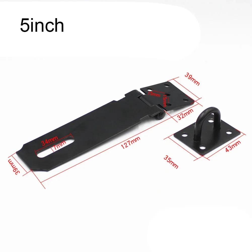 Practical High Quality Door Clasp Lock Stainless Steel Door Lock Anti Theft For Wood Door Furniture Accessories