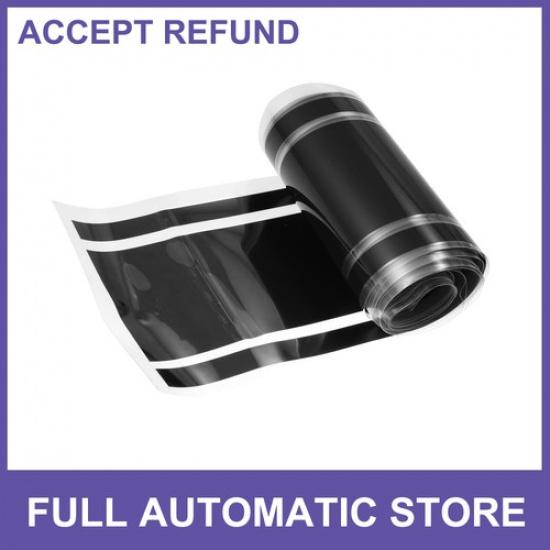 1pcs 394 x7087  Car Hood Stripe Pattern Sticker Black