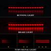 For Honda Accord  2025 2025LED Rear Bumper Reflector Light  Auto Brake Warning Lamp Waterproof Multi-function Car Accessories