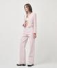 Etmont Pocket Denim Turn Up Pants, Pink