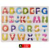 Big Size Baby Montessori Wooden Puzzle Hand Grab Board Set Educational Toys Infantil Cartoon Number Letter Math Puzzle Kids Gift