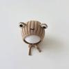 Baby hat autumn and winter cute woolen hat infant super cute thickened ear protection hat small month age warm cover hat