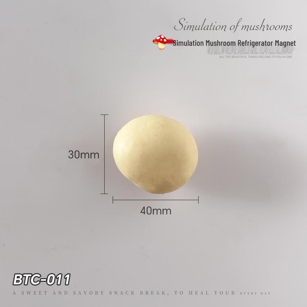 3D Yunnan Wild Mushroom Refrigerator Magnet - Creative Strong Magnetic Suction Message Sticker Decoration