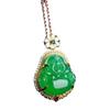 Pendant Maitreya Buddha Smiling Face Buddha Inlaid Buddha Male and Female Necklace