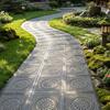 Molde Reutilizável para Pedras de Caminhada de Concreto, Molde para Caminho, Molde de Cimento para Pavimentação DIY, Fabricante Decorativo para Pátios, Jardim, Terraço, Caminho, Fabricação Externa