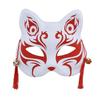 Neue leuchtende alte japanische Stil Halbgesichts Kinder Anime Fuchsmaske für Halloween