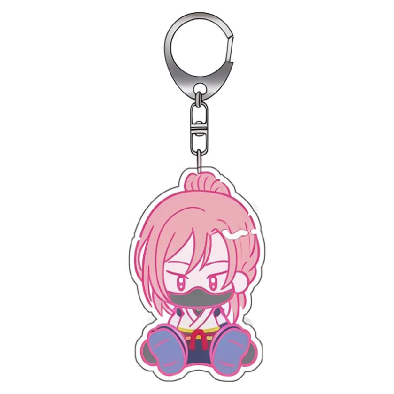 Anime Cartoons Acrylic Keychain for Sk8 The Infinity Tadashi Kikuchi Reki Kyan Adam Langa Hasegawa Q Version Acrylic Key Buckle