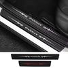 W147Car Threshold Anti Scratch Sticker for VW Passat B5 B6 B7 B8 B5.5 Badge Door Sill Protector Plate Trunk Bumper Strips