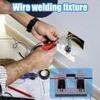 Electric Wire Welding Fixture Portable Electrode Holder for Welding Precise Compact Cable Soldering Clamp for Automotive Repair