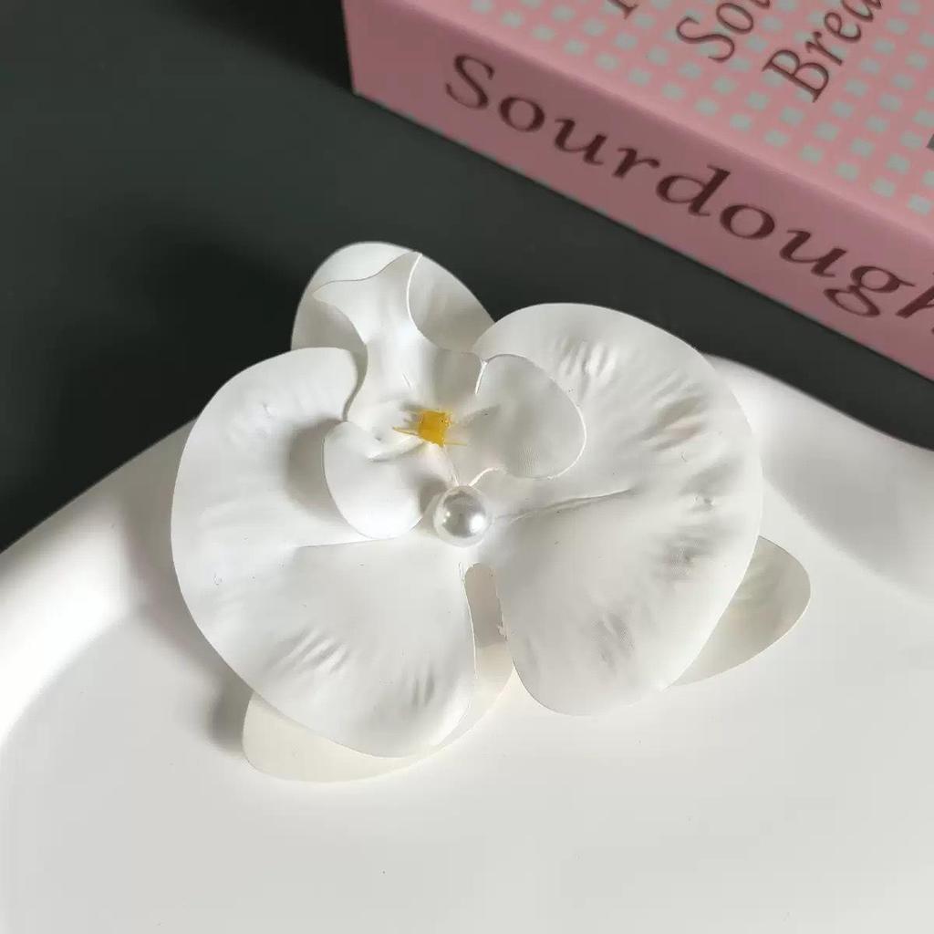 Caro 3D Rose Hair Claw Clip - 2024 High-End Floral Shark Clip for Women, Elegant Headwear