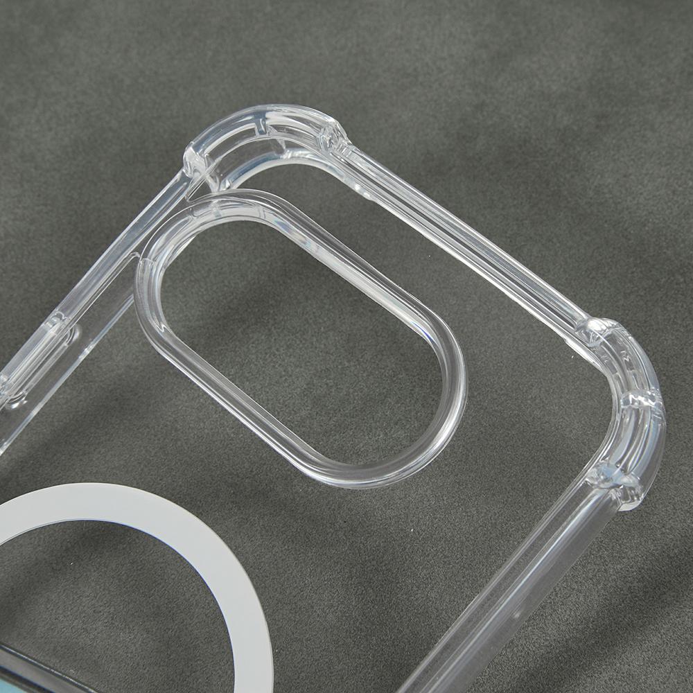 For Google Pixel 9a Case Compatible with MagSafe 1.5mm Shockproof Clear Phone Back Cover