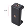 Adjustable Phone Holder Clip Bracket Clamp Mount with 1 4 Inch Screw Hole