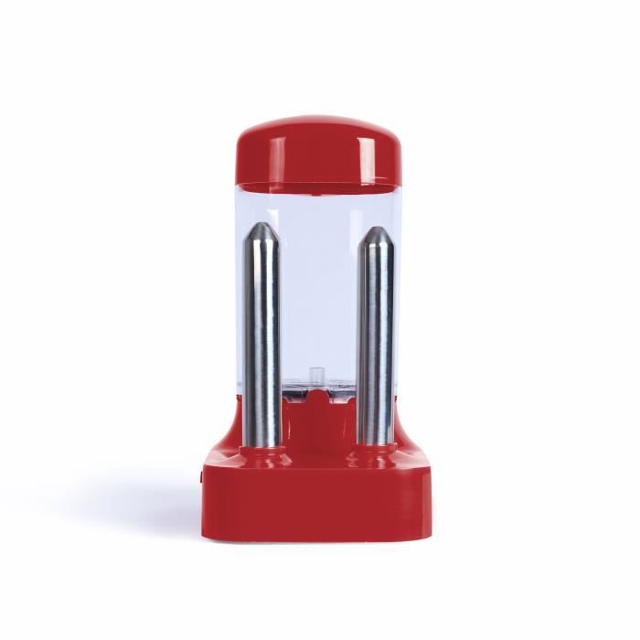 Machine à hot-dog - LIVOO - DOC238RC - 340W - Jusqu'à 6 saucisses - Cuisson vapeur - Cuisson 15 minutes - Comptatible lave-vaisselle