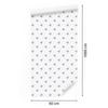 Heart Wallpaper White, Light Gray and Lavender 50x1000