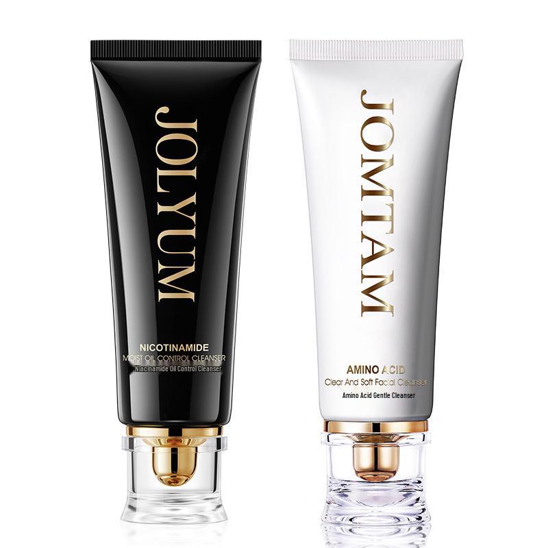 

Jiumeitang Маленький белый тюбик Очищающее средство с аминокислотами - Мягкое, Контроль жирности, Увлажняющее для мужчин и женщин.