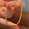 Fashion Small Fish Round Bead Bracelets for women Light Luxury Charm bangles Party Wedding Popular fine