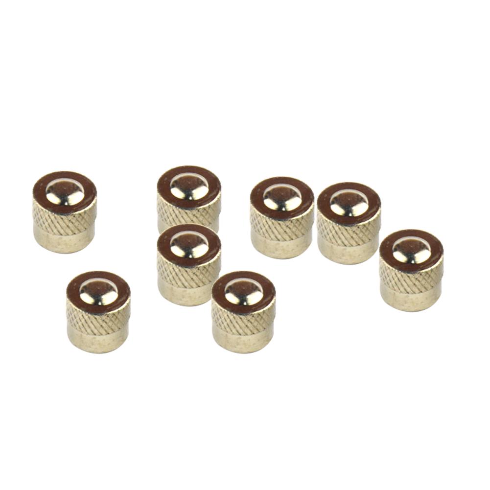 Metal Copper Car Wheel Tire Valve Stem Air Caps Dustproof Covers Installa Remove Convenient Simple Tyre Valve Caps