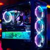 PC Case Dust Mesh Filter 8/9/12/14cm PVC Dustproof Magnetic Dust Filter Cover PC Mesh Grill Computer Cooling Fan Dust