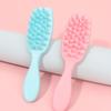 Extended Handle Soft Silicone Shampoo Scalp Hair Massager Hair Washing Comb Shower Brush Bath Spa Massage Brush Beauty Hair Tool